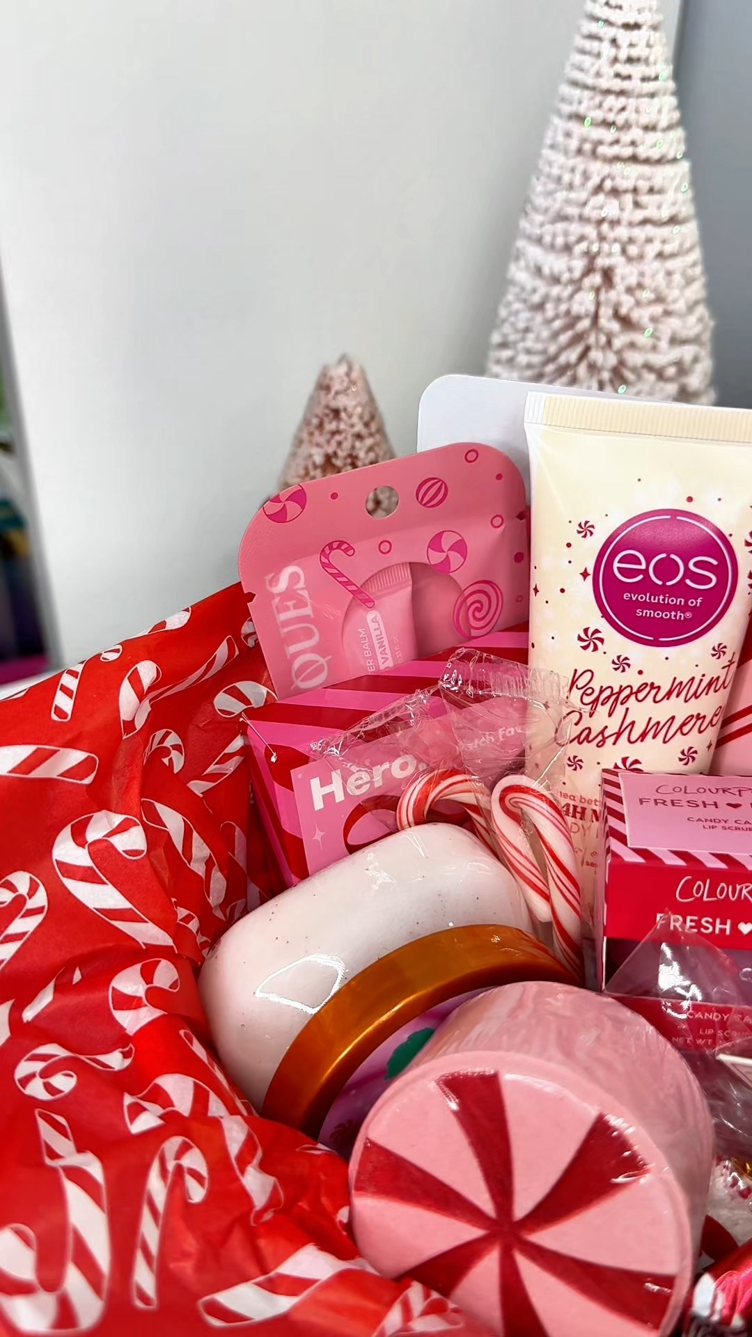 Candy Cane Brrr Basket ❤️

#LTKGiftGuide #LTKBeauty #LTKHoliday