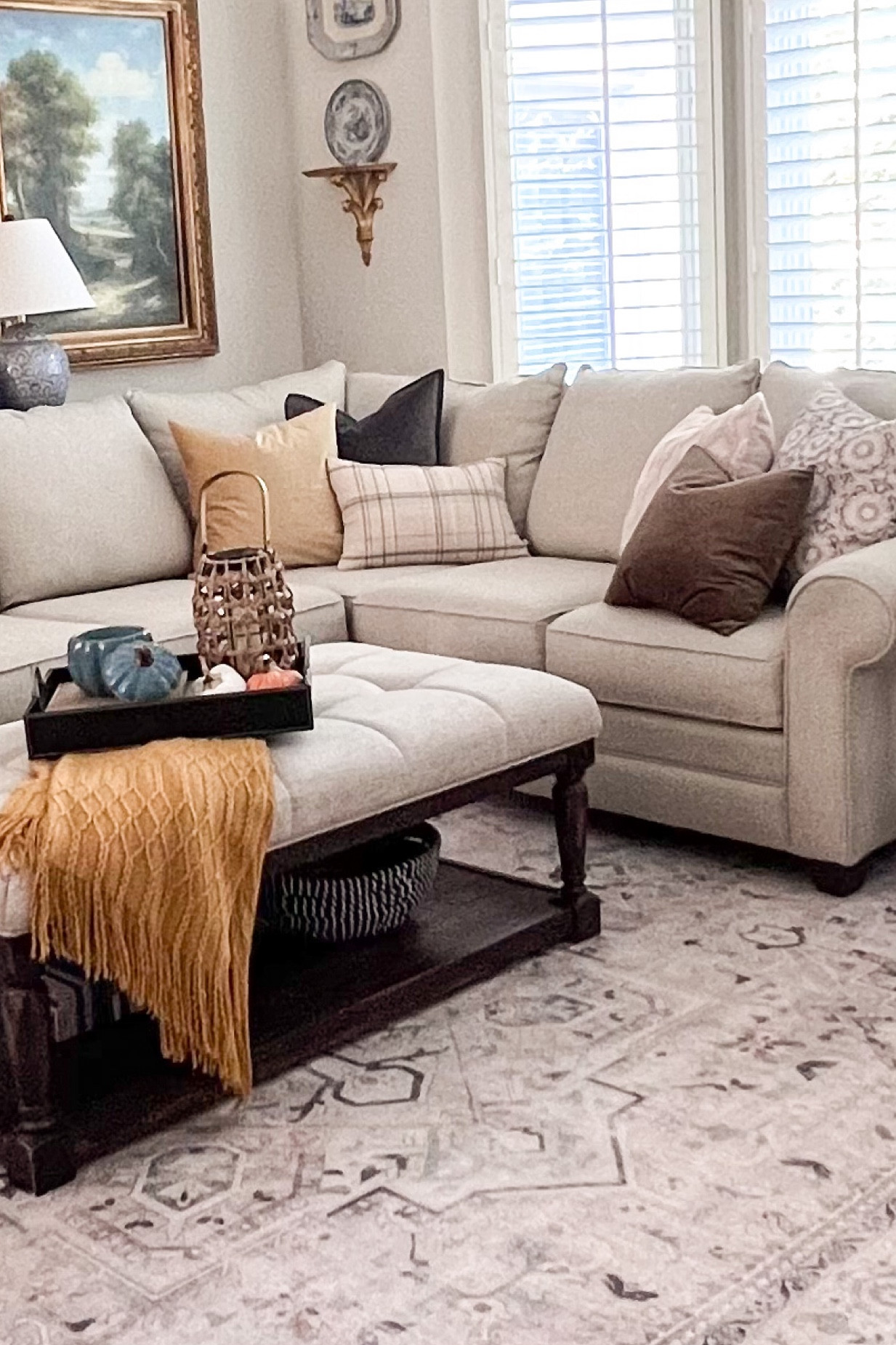 Fall living room pillows 

#LTKSeasonal #LTKhome