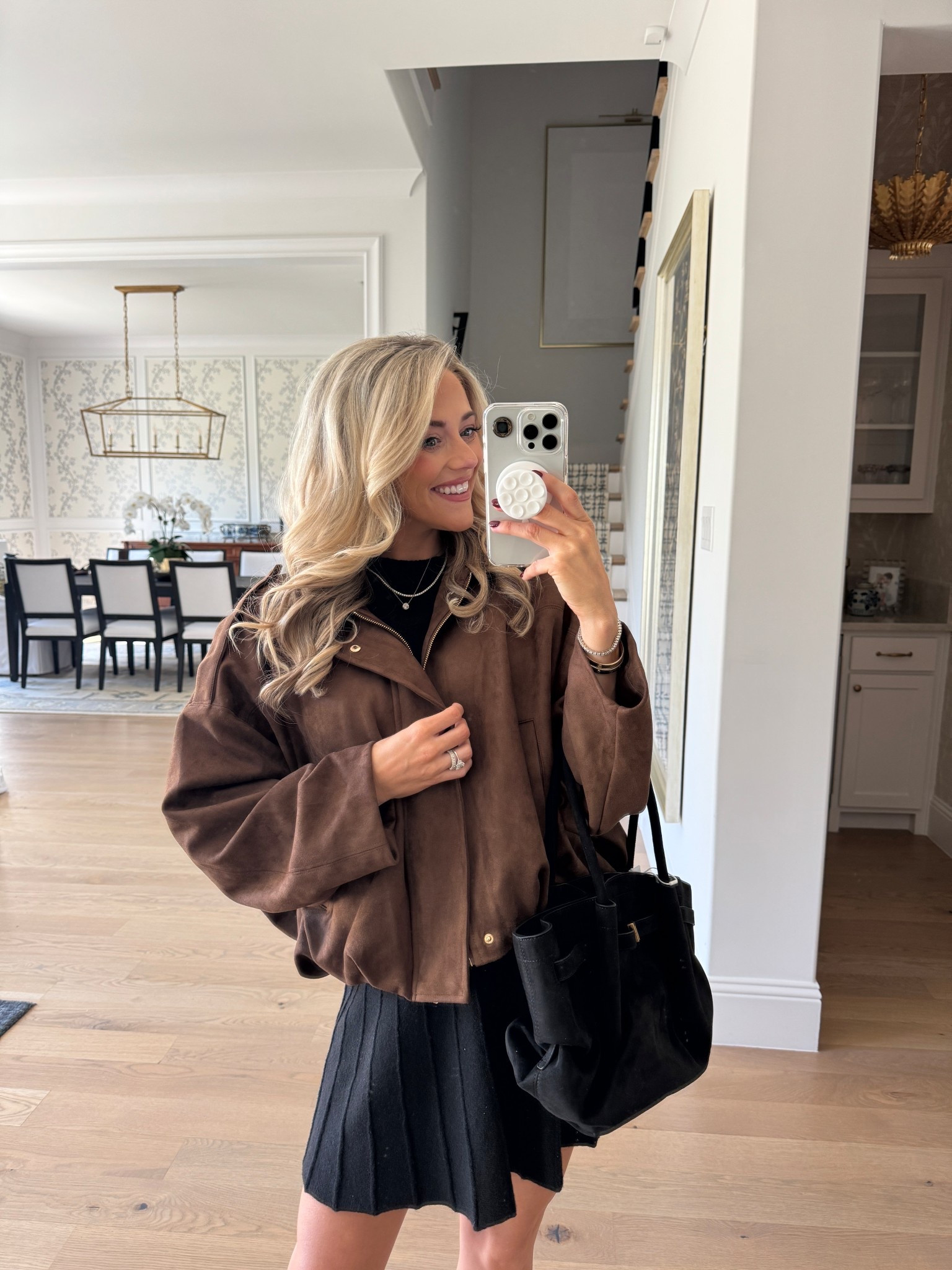 Trendy Bomber Jacket
Faux Suede Chocolate Jacket
Amazon Fashion #LTKStyleTip

#LTKBump