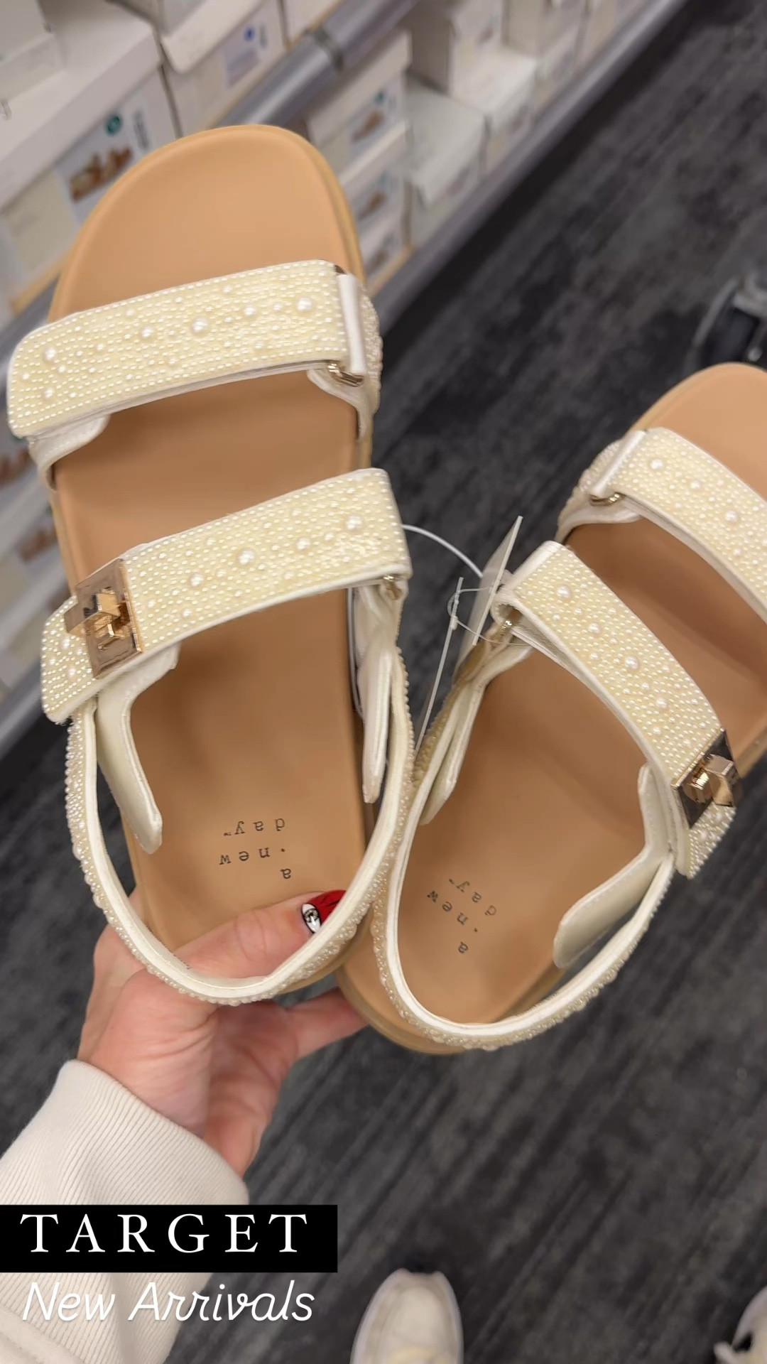 Loving these pearl embellishment sandals,  dress them up for day or night.

Sandals | spring shoes | target finds | target style | spring break 

#LTKShoeCrush #LTKFindsUnder50 #LTKWatchNow