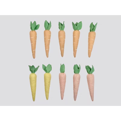 10ct Fabric Carrots - Bullseye's Playground™ | Target