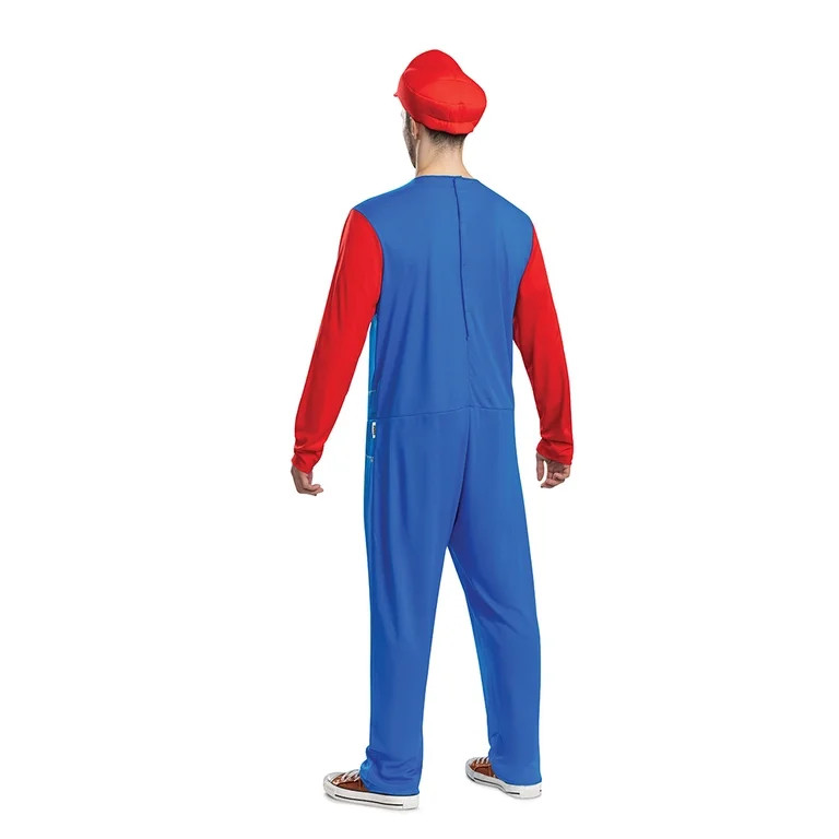 Nintendo Super Mario Bros. Mario Halloween Costume for Adults, Mens Size M (32/34), by Disguise | Walmart (US)