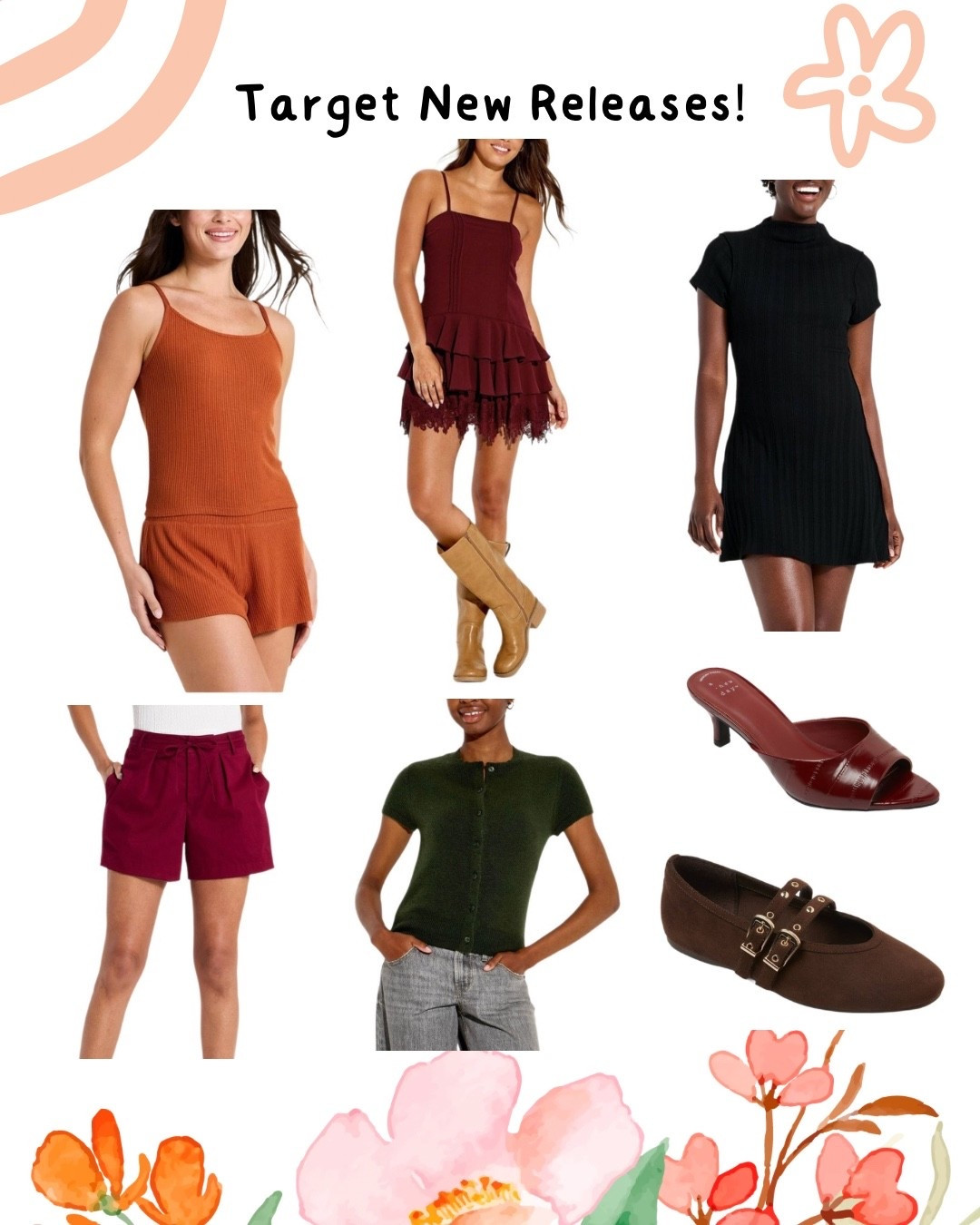 Target New Releases for early fall 🧡❤️🤎 Fall Dresses, Fall Outfits, and Fall shoes.

#LTKootd #LTKSeasonal