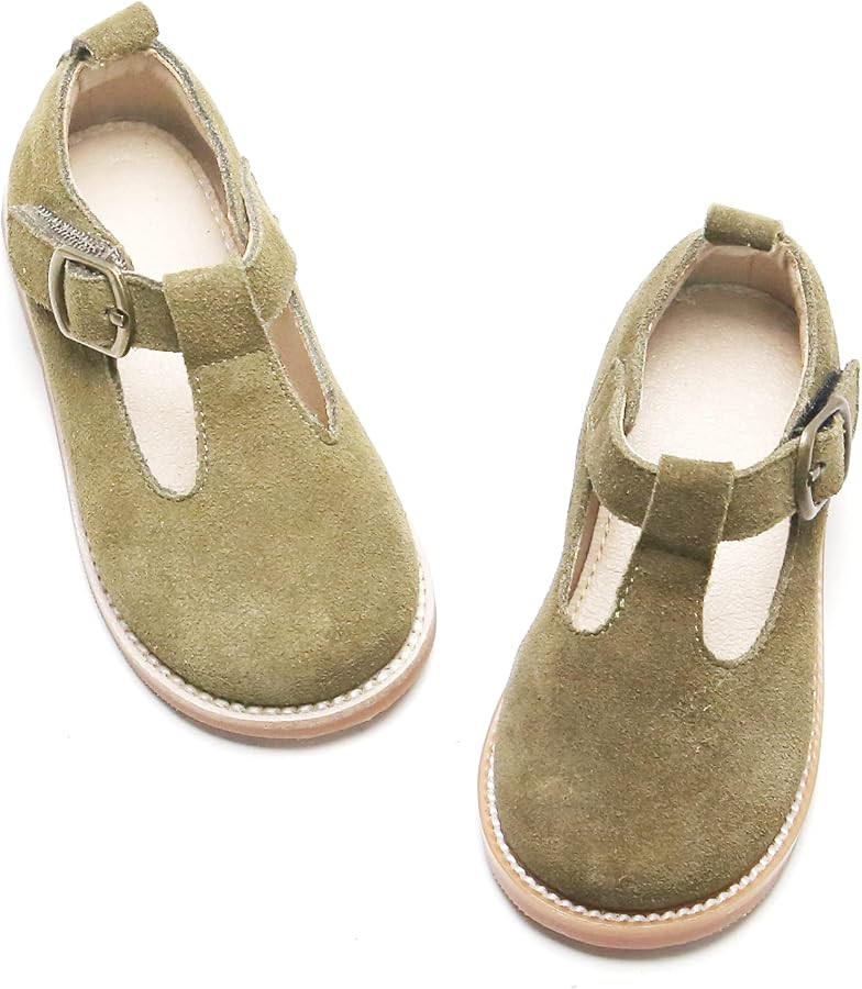 Kiderence Toddler Little Girls Mary Jane Dress Shoes School Oxford for Girls Flats | Amazon (US)