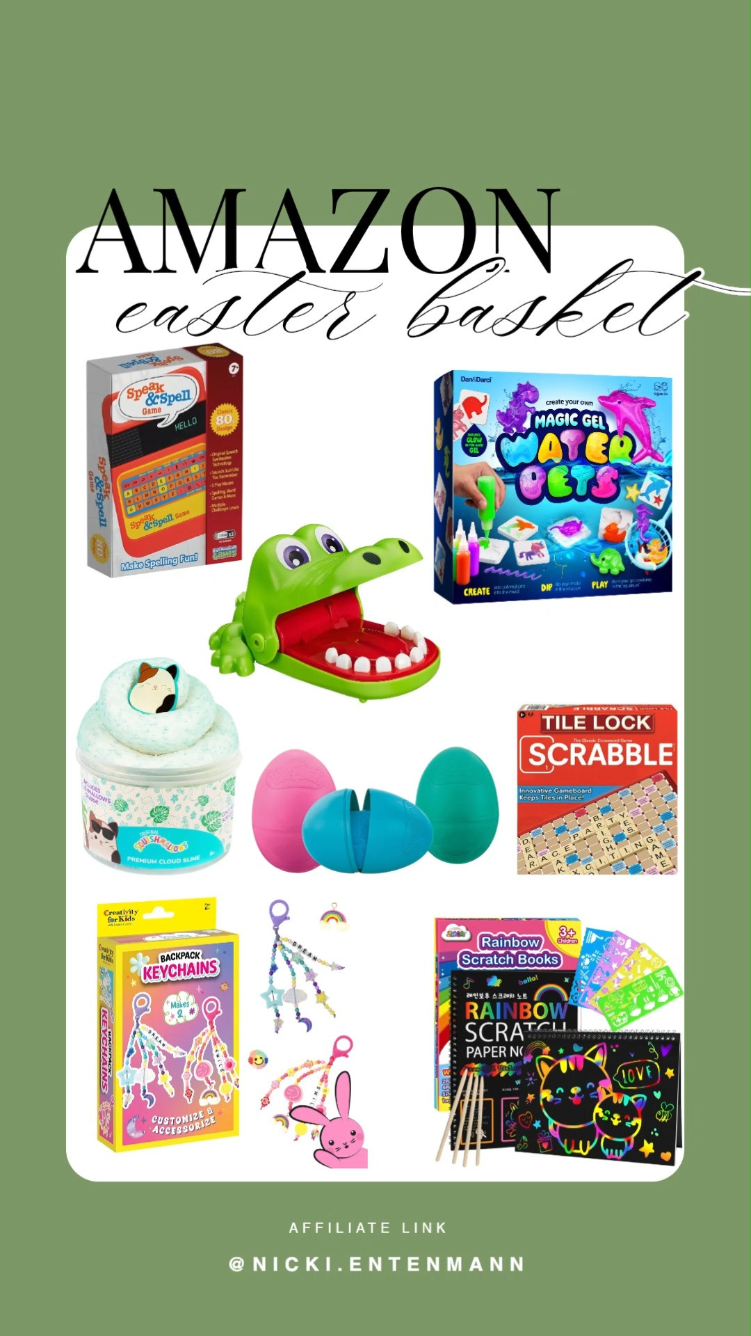 Easter basket stuffers that spark smiles and sweet surprises for every bunny lover. Fun, colorful, and totally giftable for spring celebrations. 🌸🐰💛
#Easter #basketstuffers #springgifts #holidayfun #Easterideas #giftguide #familyfun #celebration #festivefinds #seasonalstyle 

 #LTKFestival #LTKdayinmylife #LTKKids