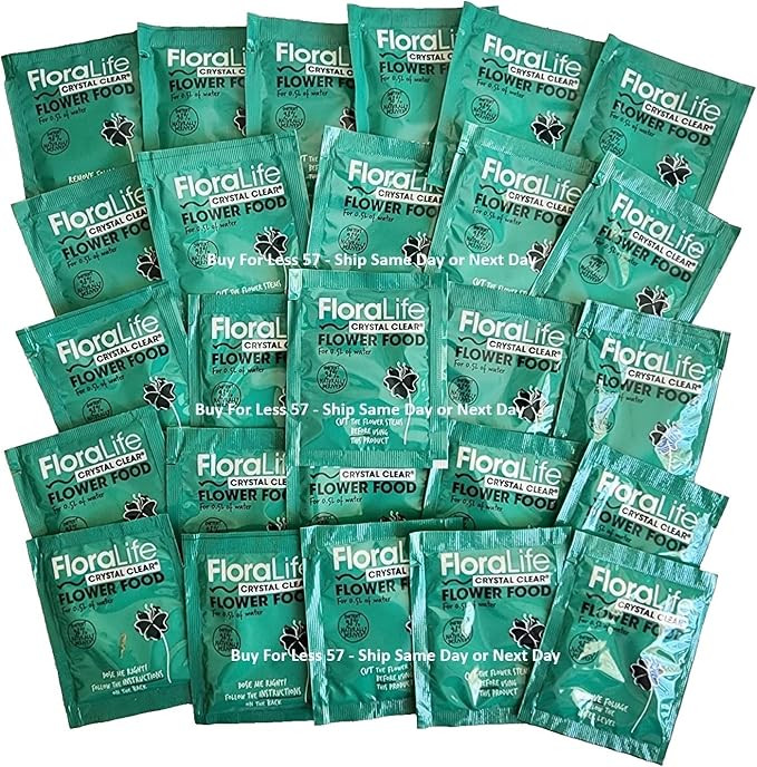 Floralife Flower Food 300, 5gm pkg 50 | Amazon (US)