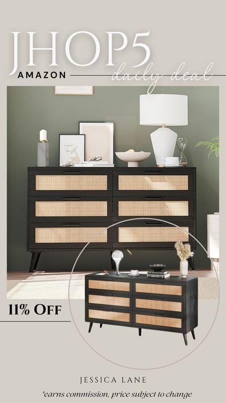 Amazon daily deal, save 11% on this rattan six drawer dresser. Bedroom furniture, dresser, six drawer dresser, rattan bedroom furniture, Amazon furniture, Amazon home, Amazon deal

#LTKSaleAlert #LTKHome #LTKStyleTip