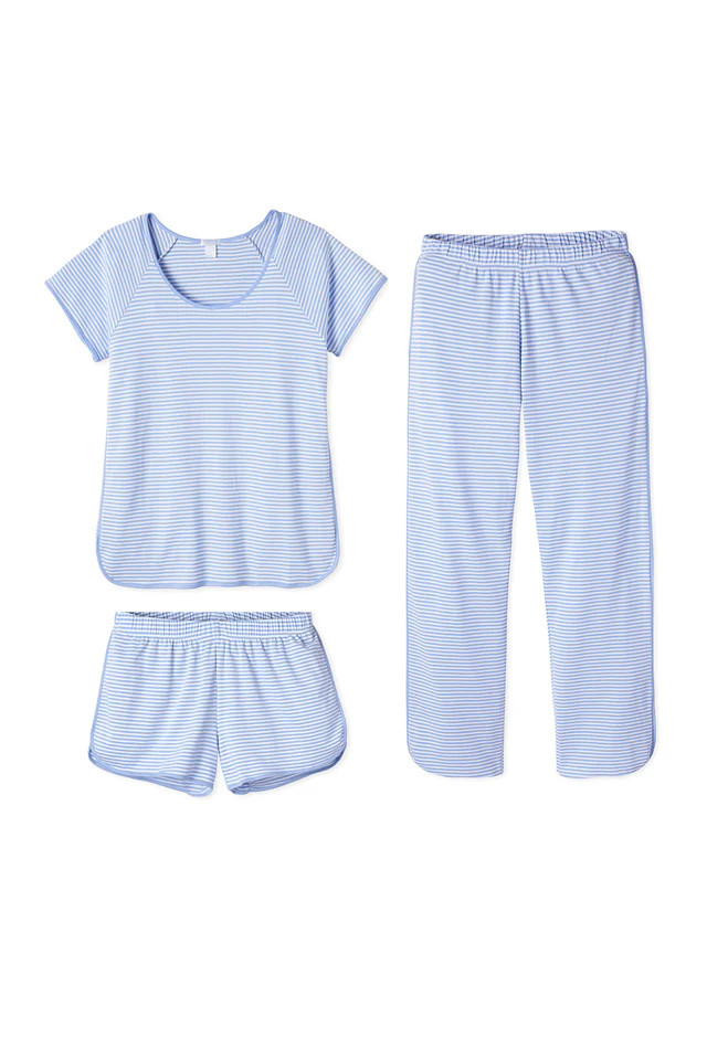 Pima Bundle in Seaside | LAKE Pajamas