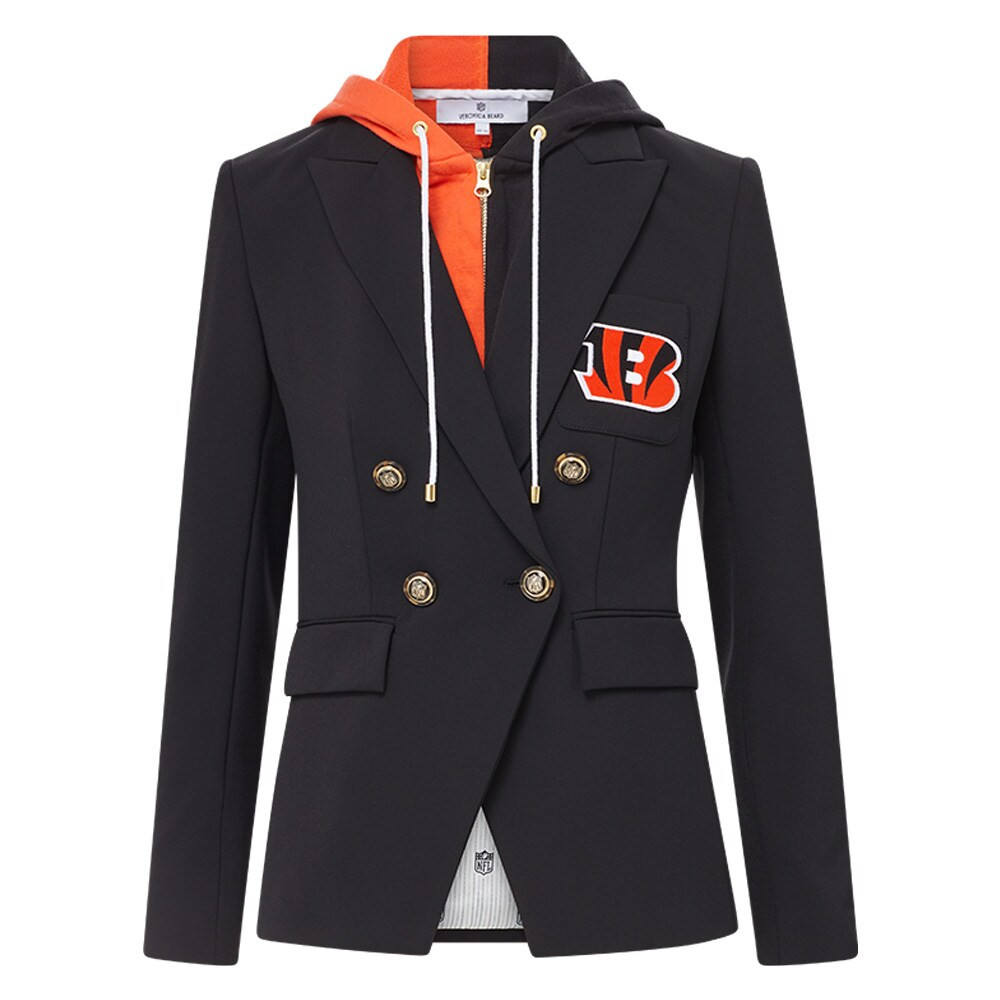 Cincinnati Bengals Veronica Beard Women's Dickey Jacket - Black | Fanatics