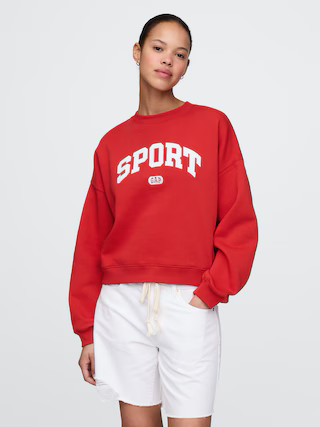 VintageSoft Wedge Crewneck Sweatshirt | Gap (US)