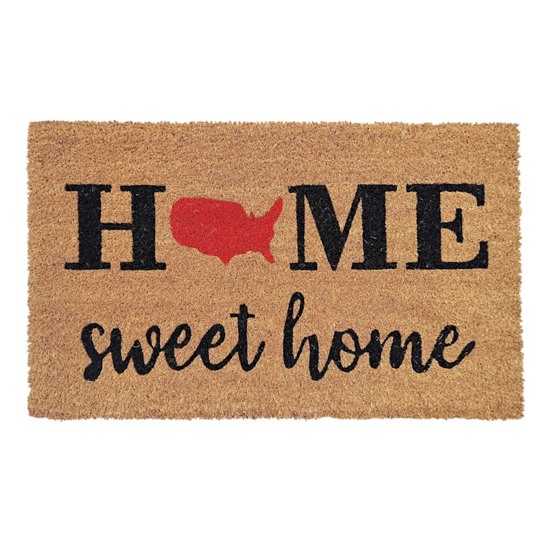 Home Sweet Home Coir Mat, 18x30 | At Home