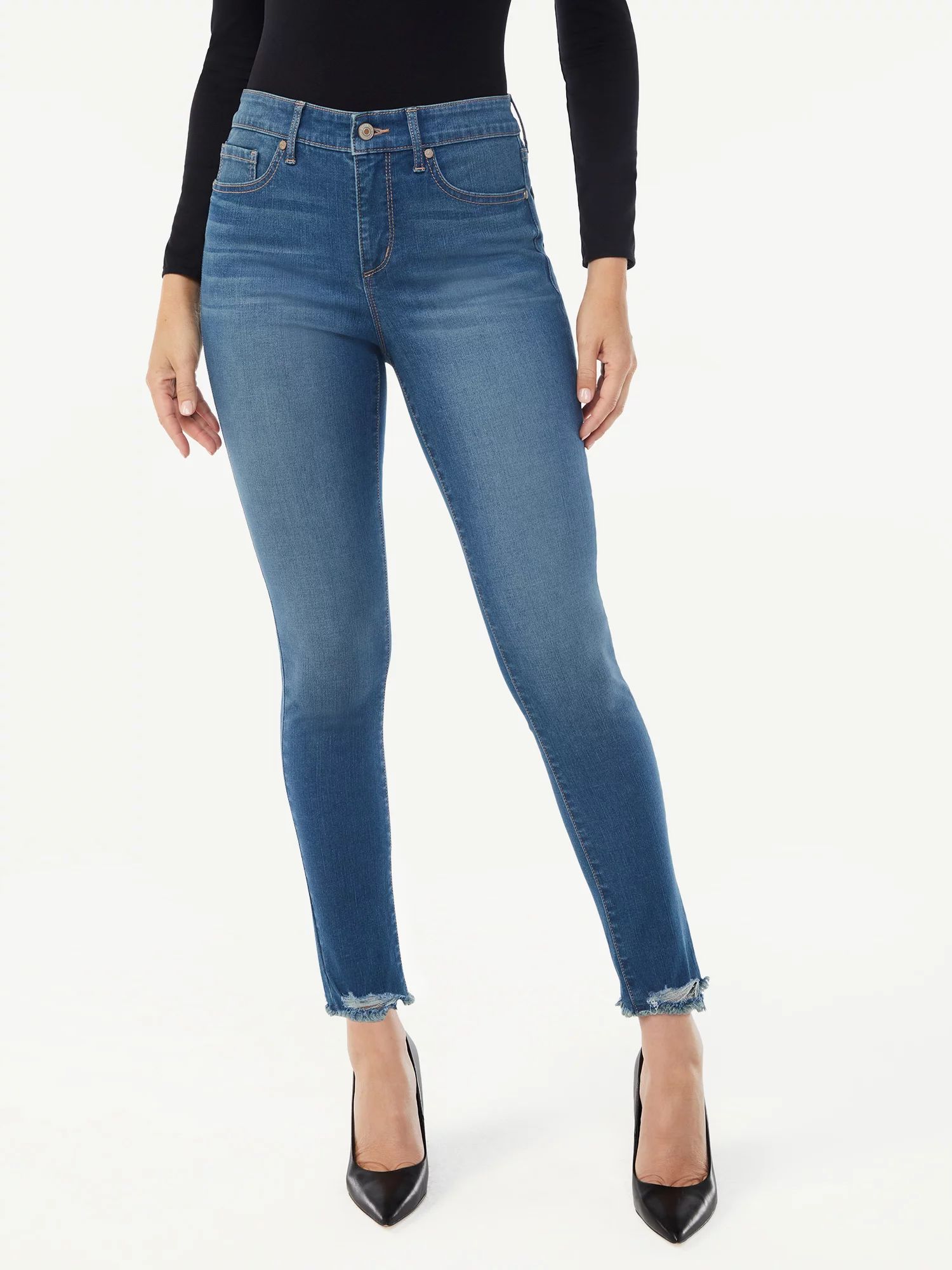 Sofia Jeans by Sofia Vergara Women's Rosa High Rise Curvy Jean - Walmart.com | Walmart (US)