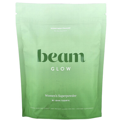Beam, Glow, Watermelon, 15 Single-Serving Sticks, 0.24 oz (6.7 g) Each | iHerb