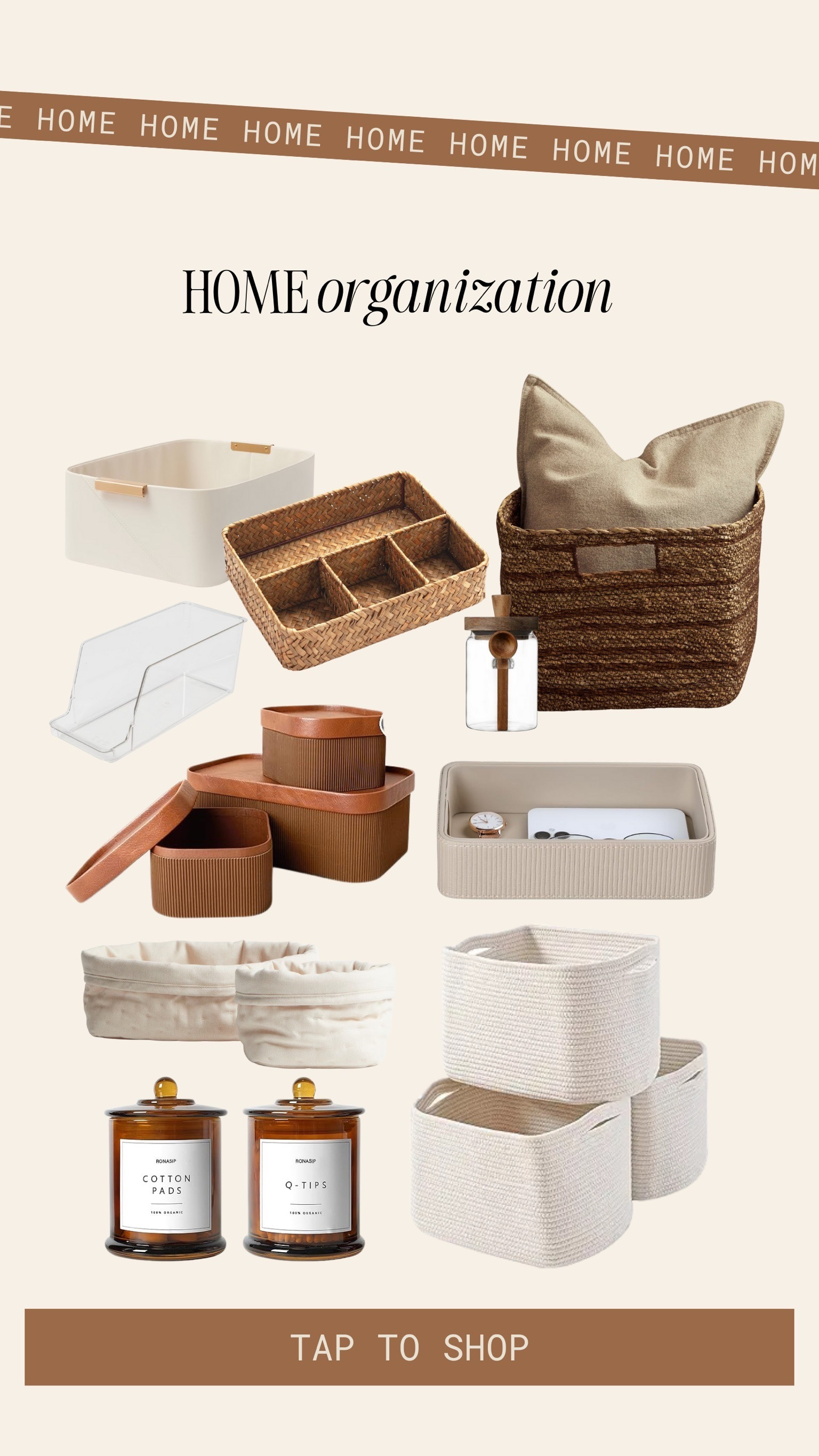 Amazon home organization finds! 

 #LTKSeasonal #LTKU #LTKHome