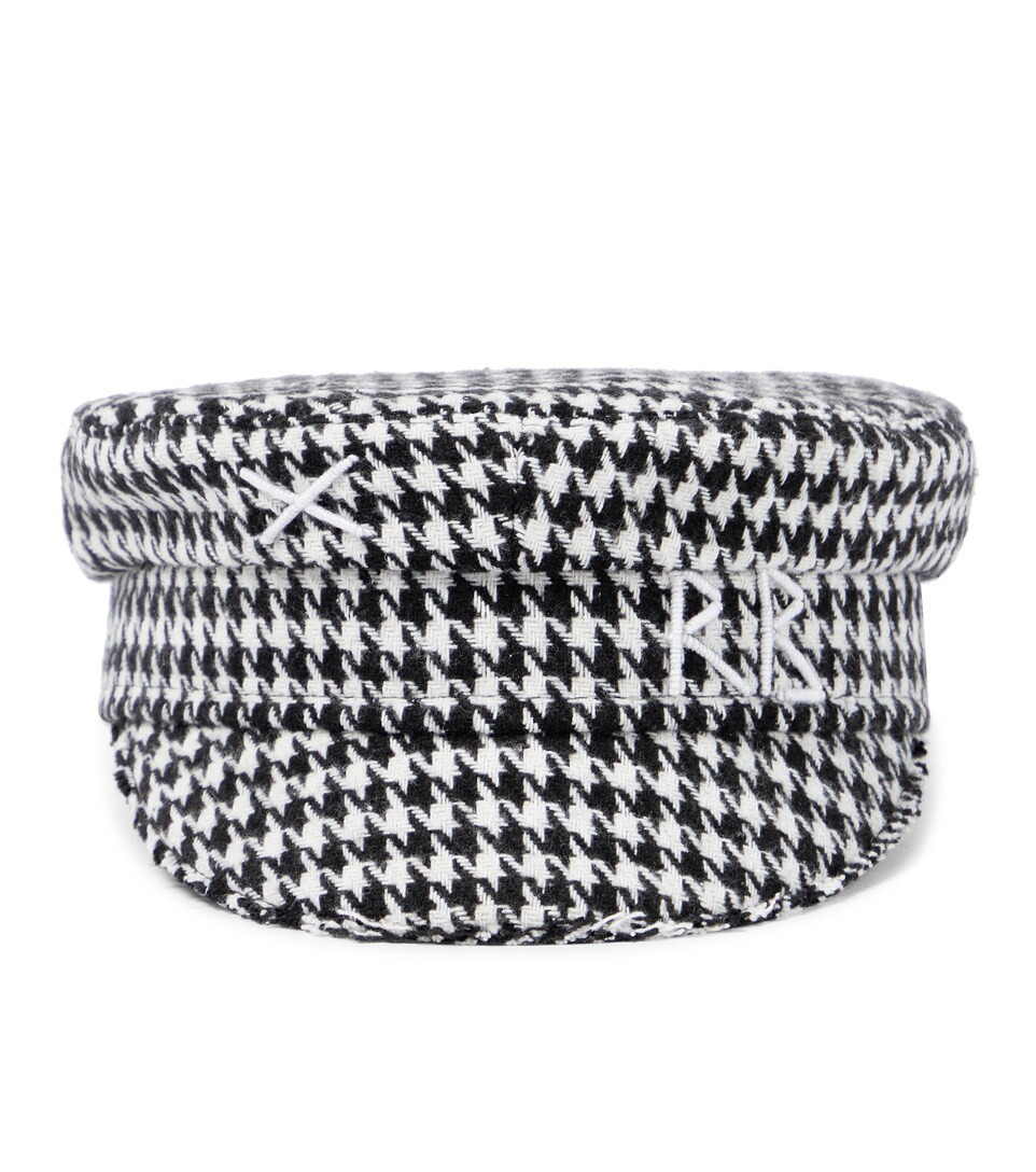 Houndstooth baker boy cap | Mytheresa (INTL)