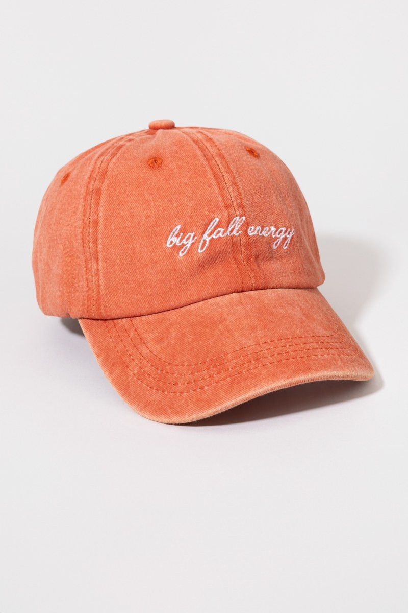 Big Fall Energy Baseball Cap | Francesca's