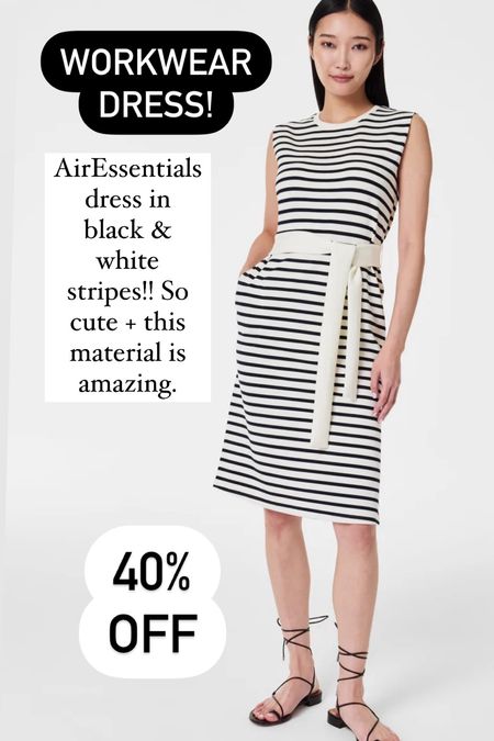 Spanx sale! 40% off AirEssentials dress

#LTKSaleAlert #LTKWorkwear #LTKFindsUnder100