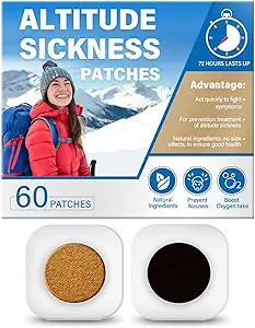Yasirona Altitude Sickness Prevention Patches, Fights High Altitude Sickness Symptoms, Boosts Oxy... | Amazon (US)