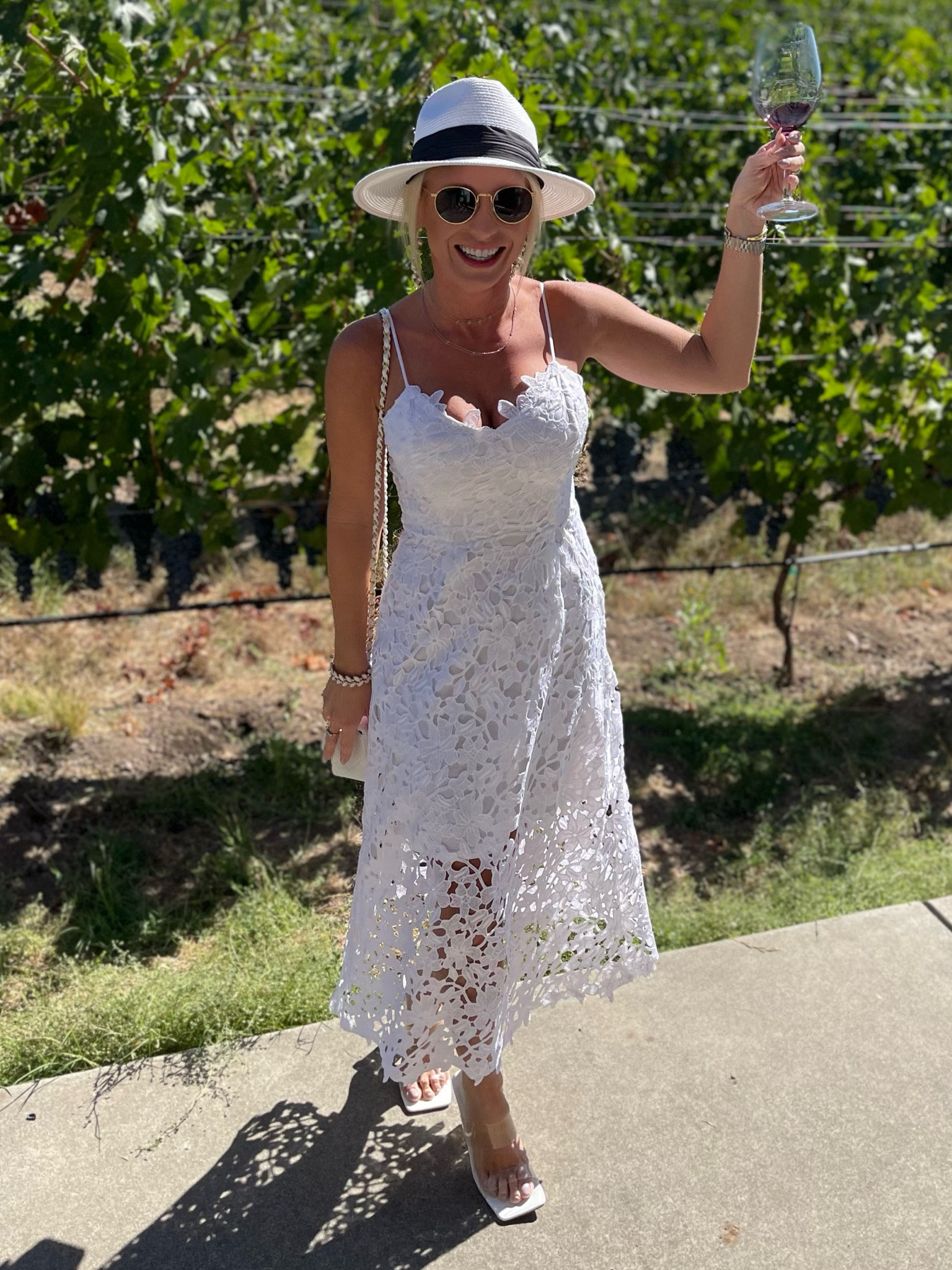Super chic white dress great for a wine tour or for a reception, the one I have on is from Express but is sold out so I added a similar one! :)

#LTKtravel #LTKunder100 #LTKwedding