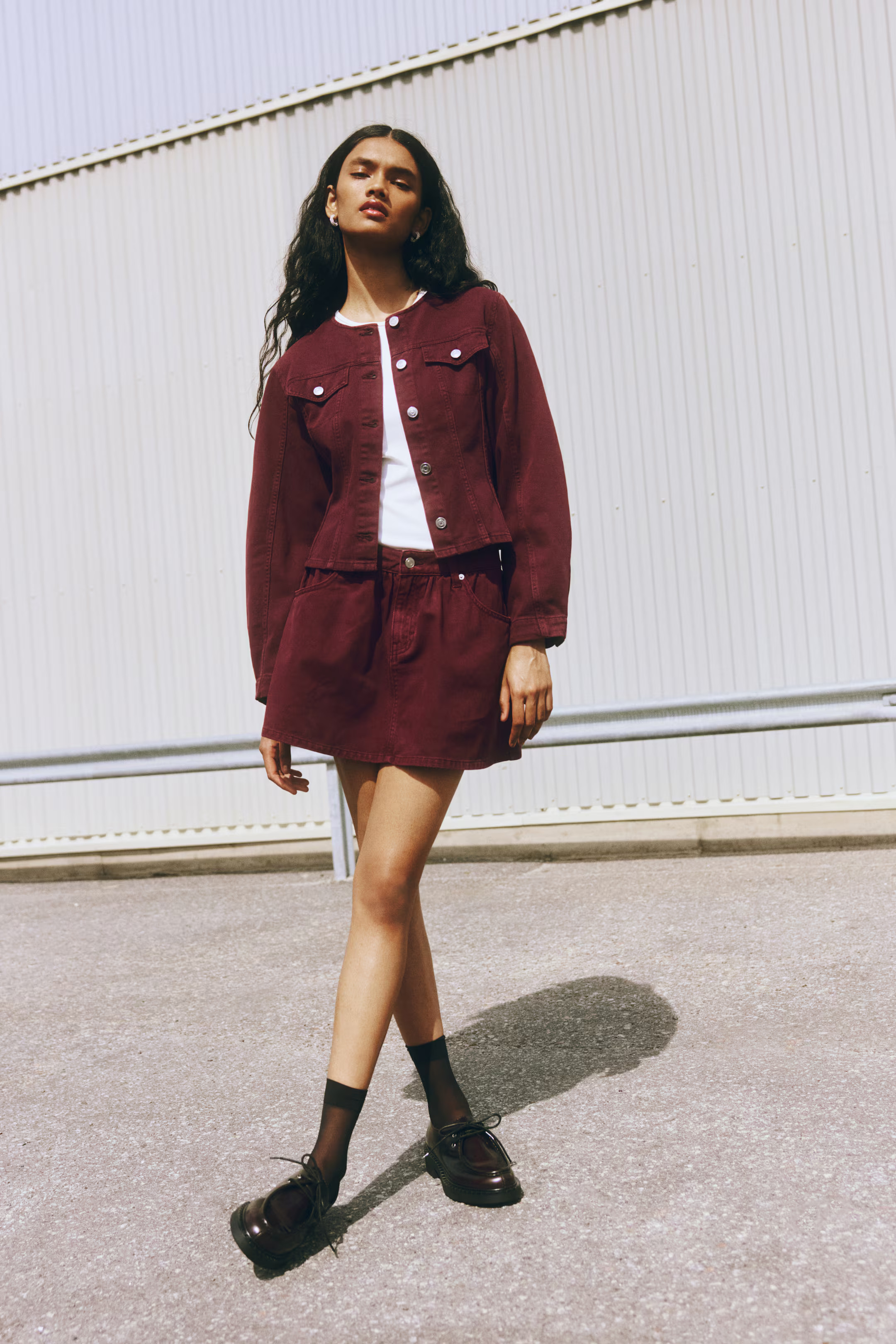 Minirock aus Denim | H&M (DE, AT, CH, NL, FI)