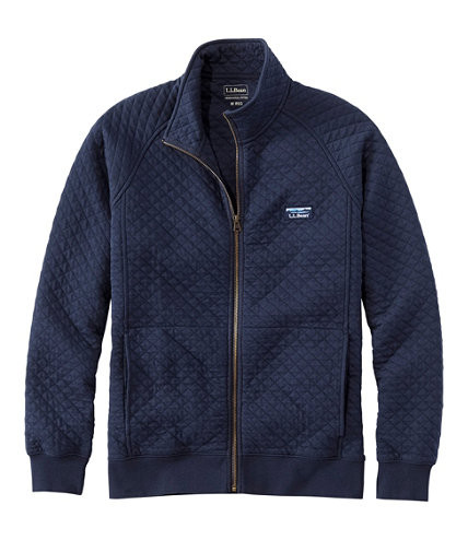 Men's L.L.Bean Quilted Sweatshirt, Full-Zip | L.L. Bean