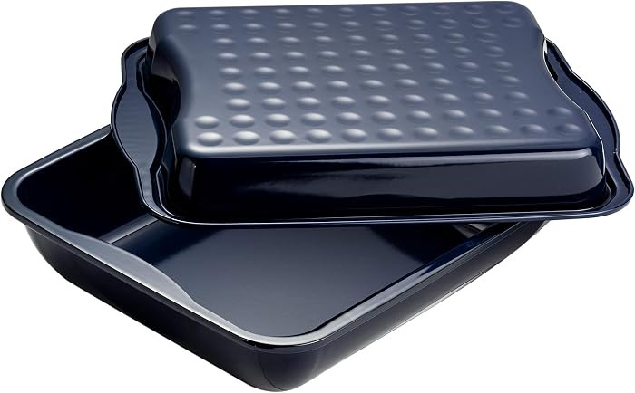 Dr. Oetker XXL Br\u00e4ter 42 x 34 x 13 cm inkl. Deckel Back-Idee - Stahlblech mit Emaillierung, ... | Amazon (DE)