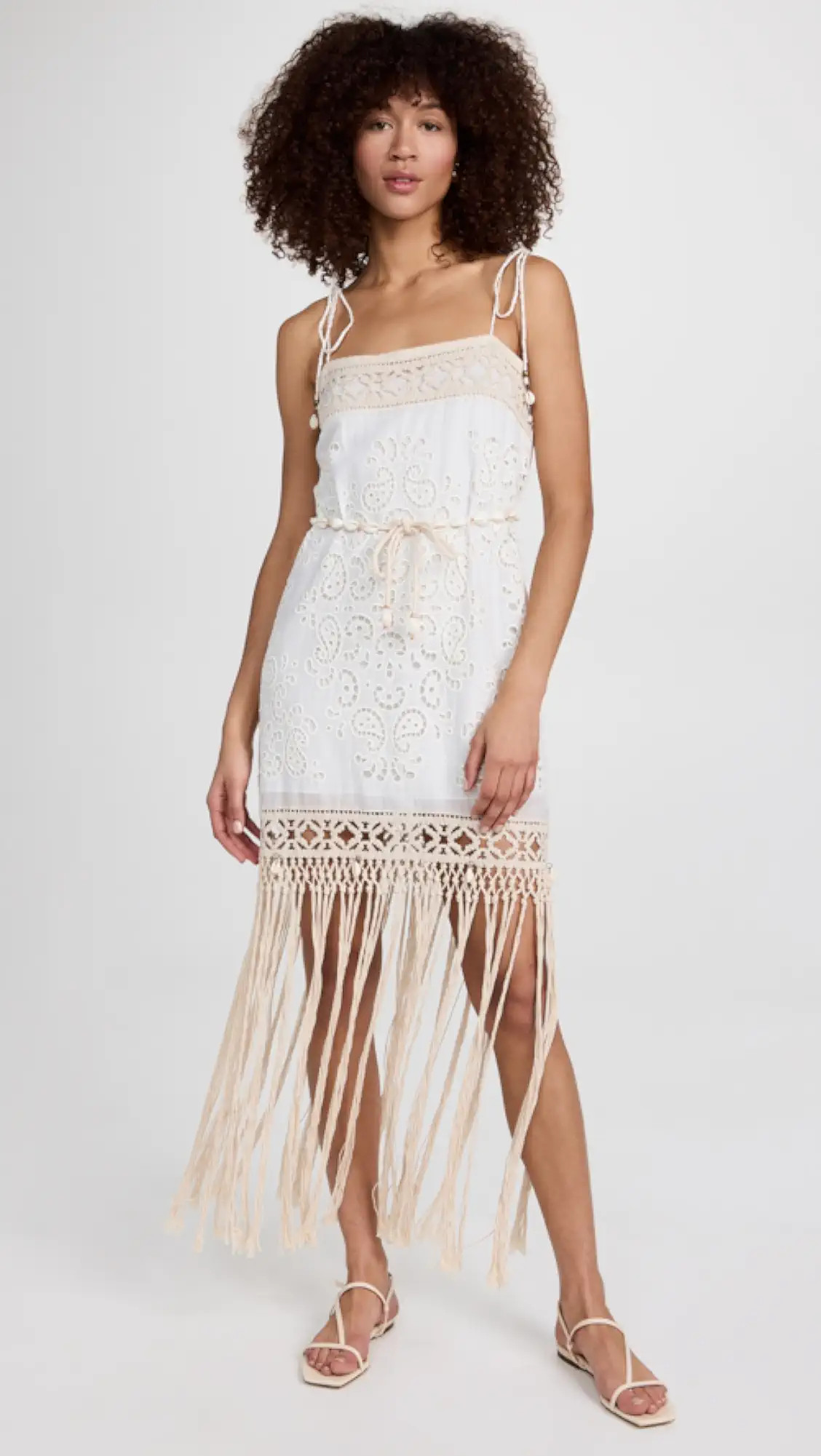 Vitali Fringe Mini Dress | Shopbop