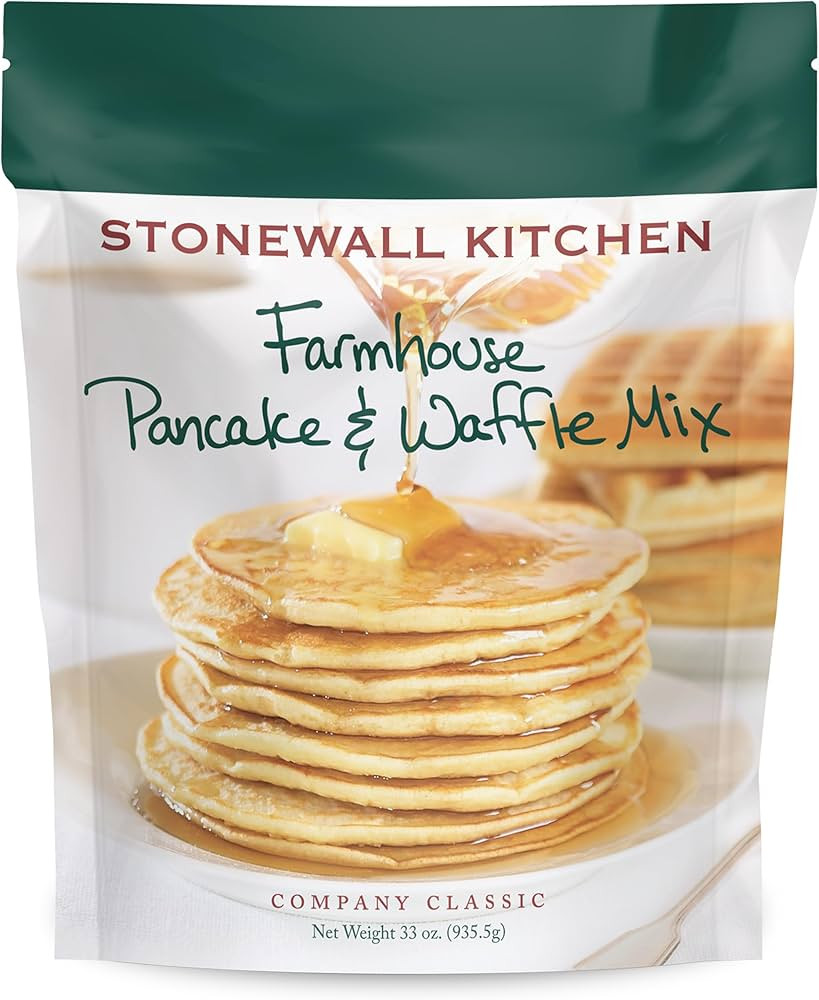 Stonewall Kitchen Farmhouse Pancake & Waffle Mix, 33 oz Stand Up Pouch | Amazon (US)