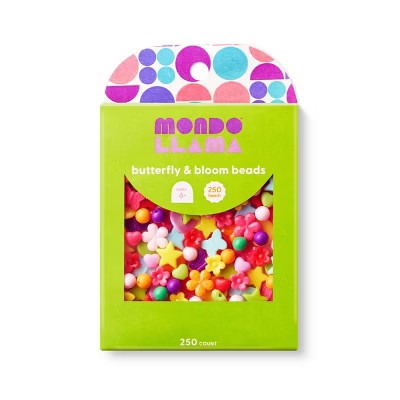 250ct Butterfly & Bloom Beads - Mondo Llama™ | Target