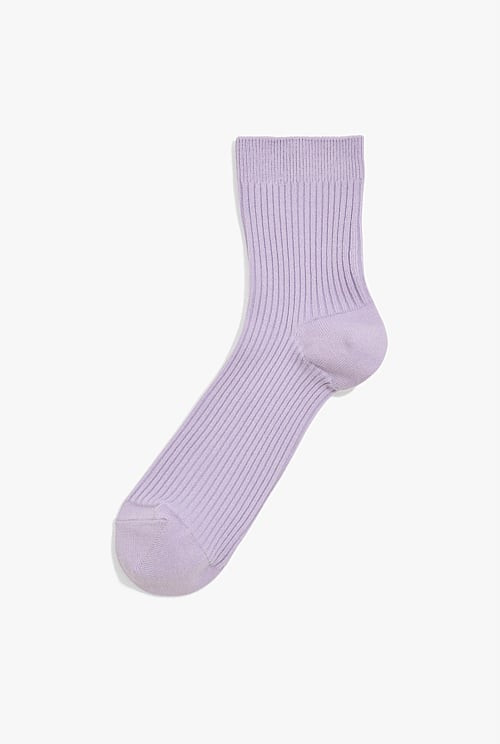Australian Cotton Blend Ribbed Quarter Crew Sock | Country Road