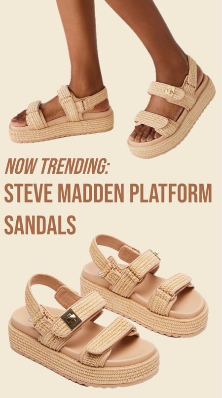 The perfect summer shoes! These Steve Madden Bigmona Natural Raffia Platform Sandals are under $100, so comfortable and perfect for any summer outfits! Available in 6 colors, sizes 5-14.
……………
platform sandals chunky sandals Steve Madden sandals Steve Madden shoes Steve Madden dupes wide sandals extended size sandals summer shoes summer sandals under $100 raffia sandals woven sandals travel shoes comfortable sandals strap sandals neutral sandals tan sandals buckle sandals Chanel dupes chanel sandal dupes mother’s day gift ideas mother’s day gift under $100 mom uniform mom outfit gold sandals rhinestone sandals wide food sandals plus size sandals plus size shoes shoes under $100 ladies sandals women’s sandals 