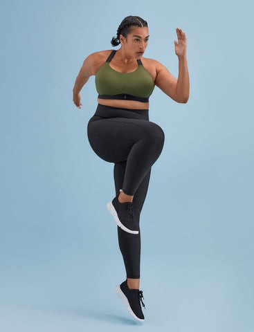 ThirdLove Kinetic Impact Sports Bra - cypress / 38B | ThirdLove