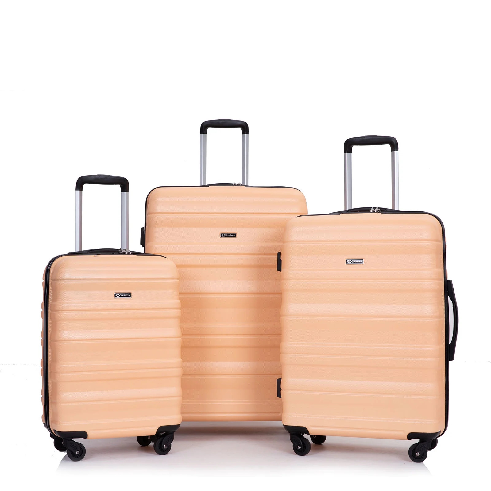 Tripcomp Hardside Luggage Set 3-Piece Set(21/25/29) Lightweight Suitcase 4-Wheeled Suitcase Set(P... | Walmart (US)