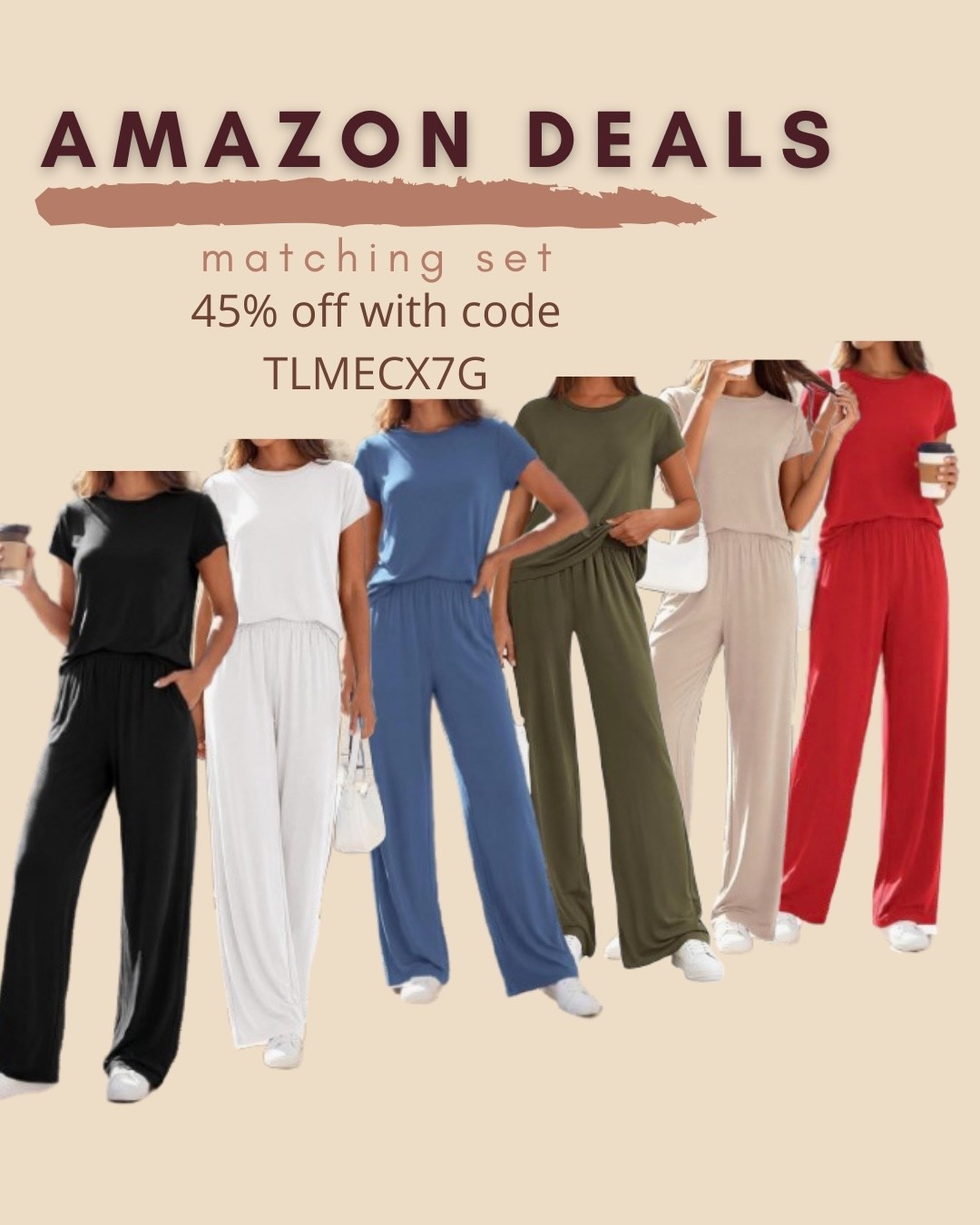 $17 ends 5/13

Amazon fashion
Amazon set
Amazon deals
Matching set
Two piece set
Lounge set
Comfy outfit

#LTKSaleAlert
