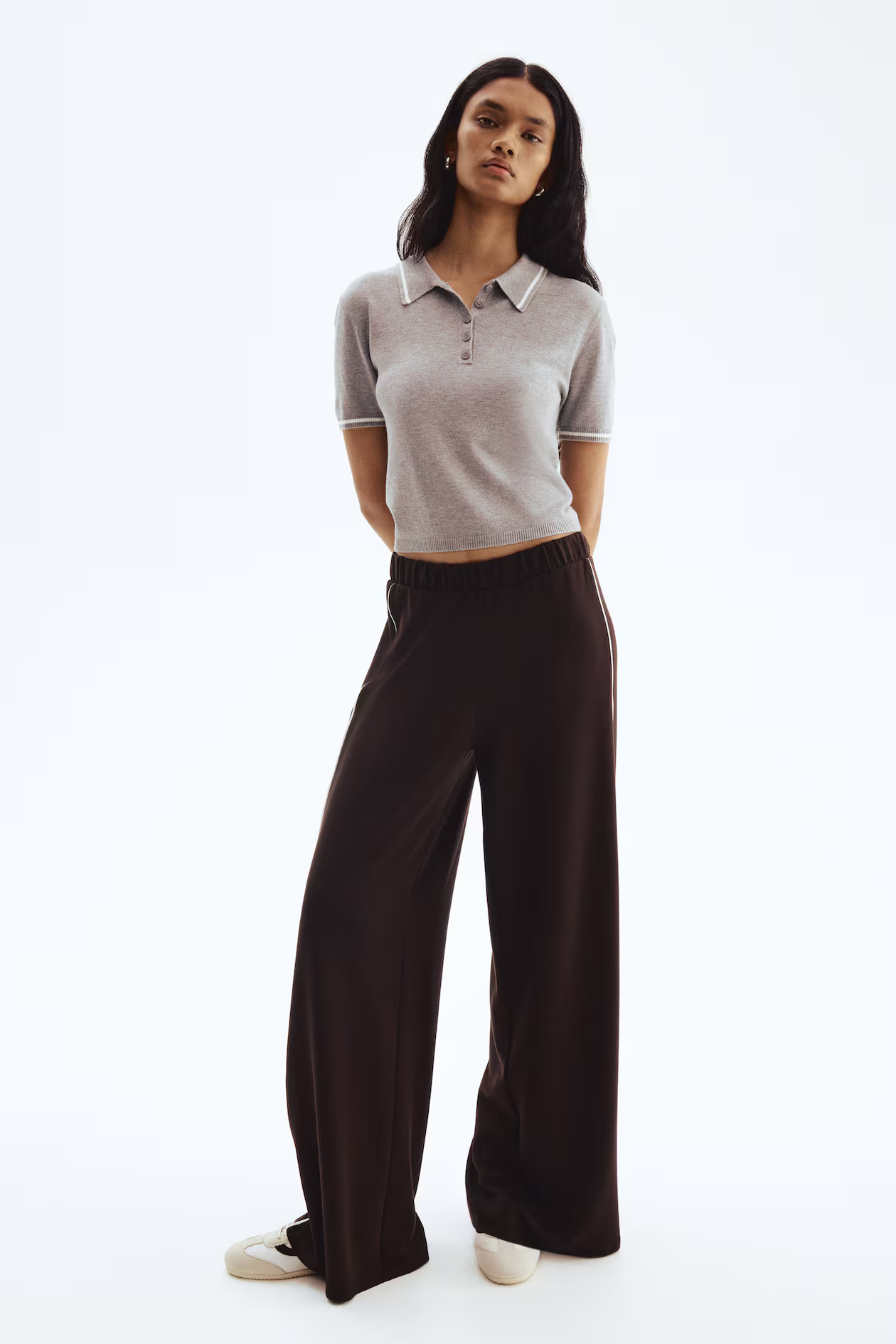 Wide pull-on trousers | H&M (UK, MY, IN, SG, PH, TW, HK)