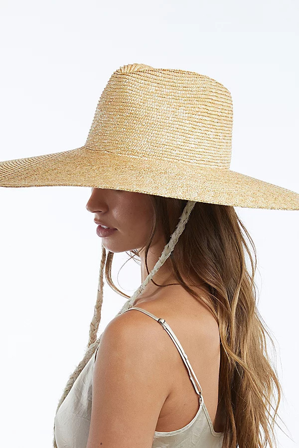 Wyeth Brie Straw Hat in Natural, Women's at Urban Outfitters | Urban Outfitters (US and RoW)