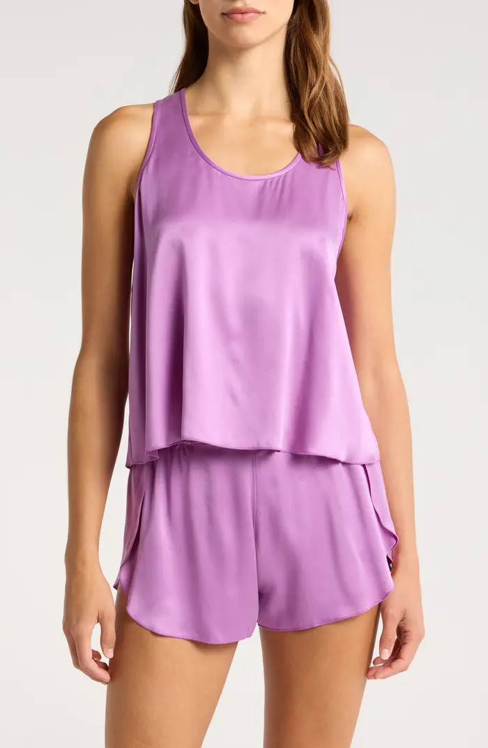 Lunya Racerback Washable Silk Short Pajamas | Nordstrom | Nordstrom