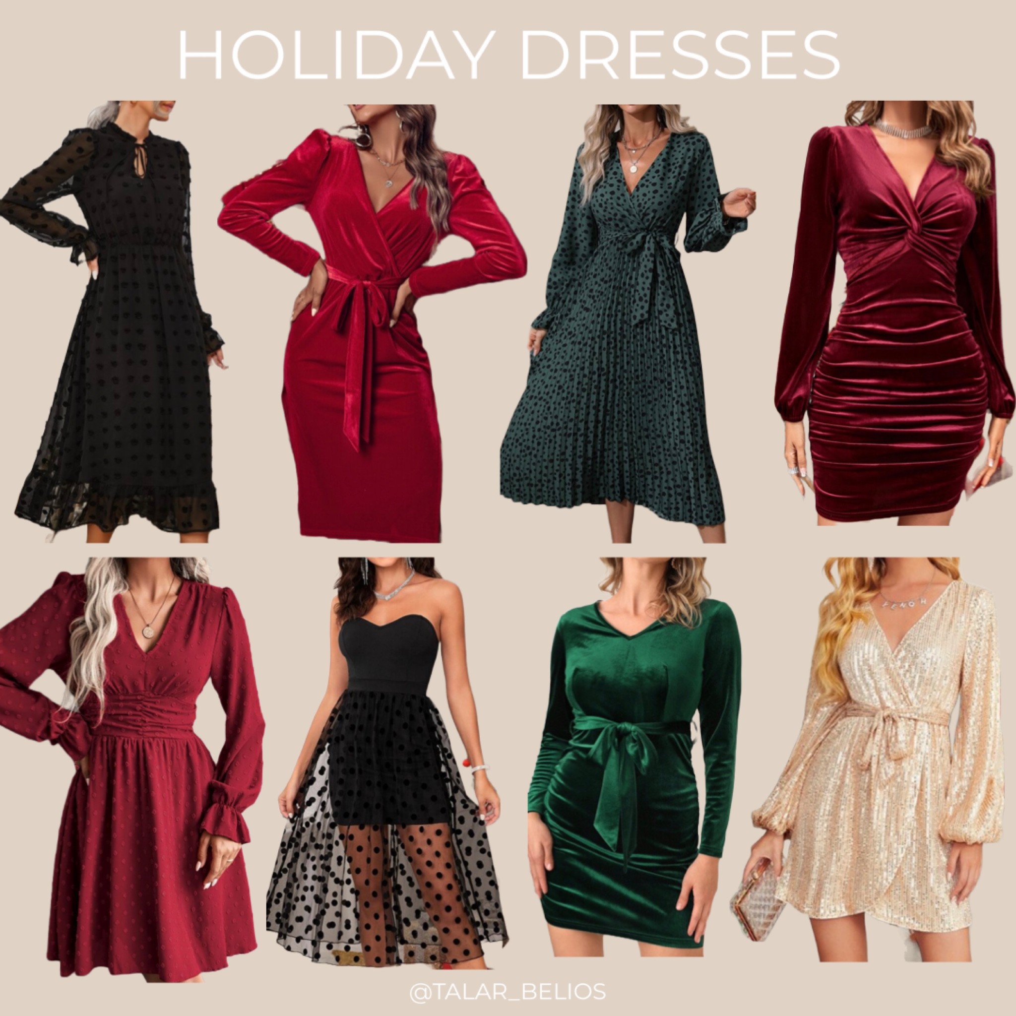 Holiday dresses, Christmas dresses 
#ltkchristmasdresses #ltkdresses #shein #sheindresses #ltlholidaydresses 

#LTKunder50 #LTKSeasonal #LTKHoliday