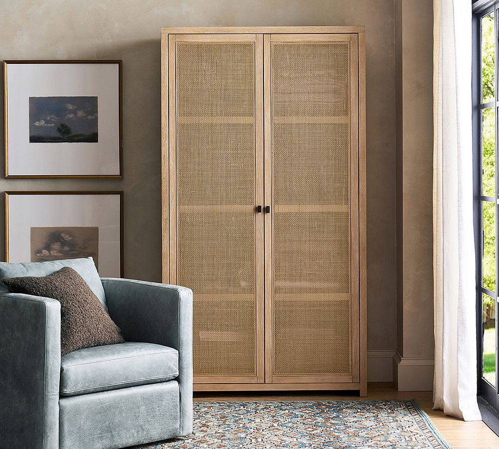 Modern Farmhouse Tall Storage Cabinet (44") | Pottery Barn (US)