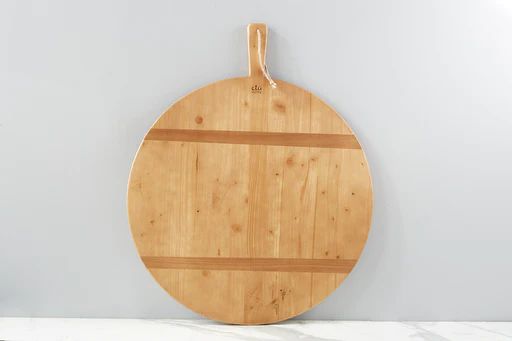 Round Pine Charcuterie Board, XL | etúHOME