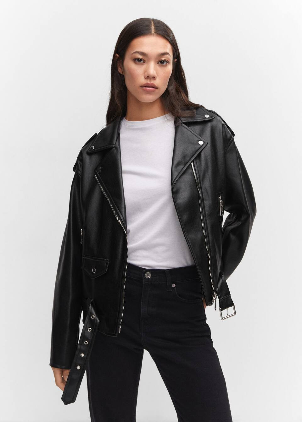 Search: oversized leather jacket (4) | Mango United Kingdom | MANGO (UK)