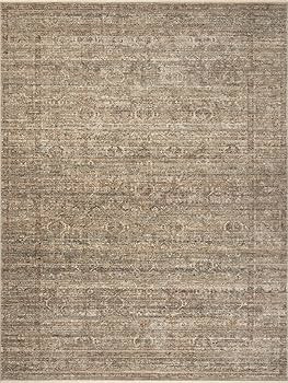 Loloi Amber Lewis Molly Collection MOL-07 Tobacco/Sage 2'-7" x 7'-9" Low Pile Runner Rug | Amazon (US)