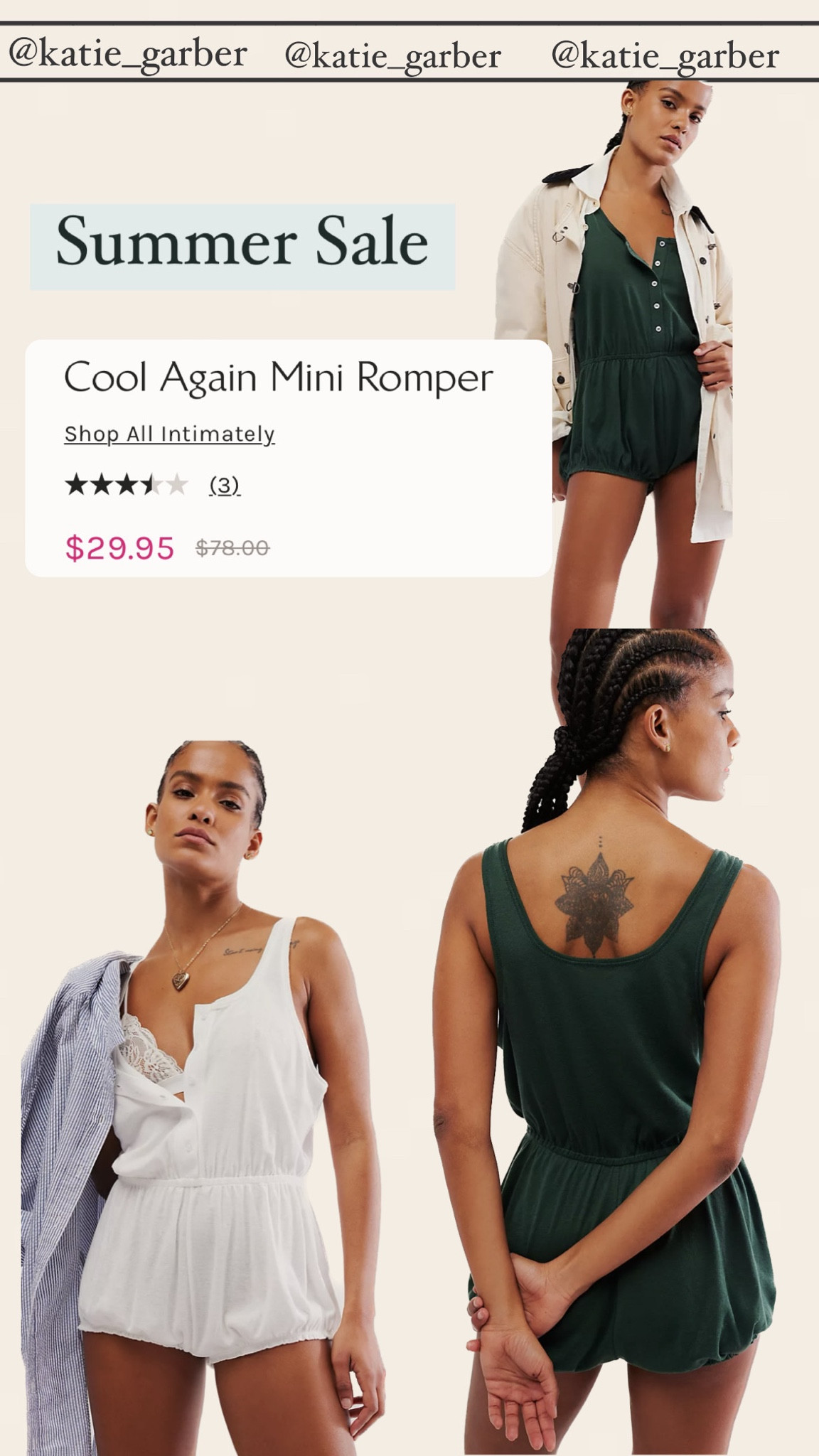 The perfect pool pr beach summer romper 

#LTKSaleAlert #LTKActive #LTKFindsUnder50