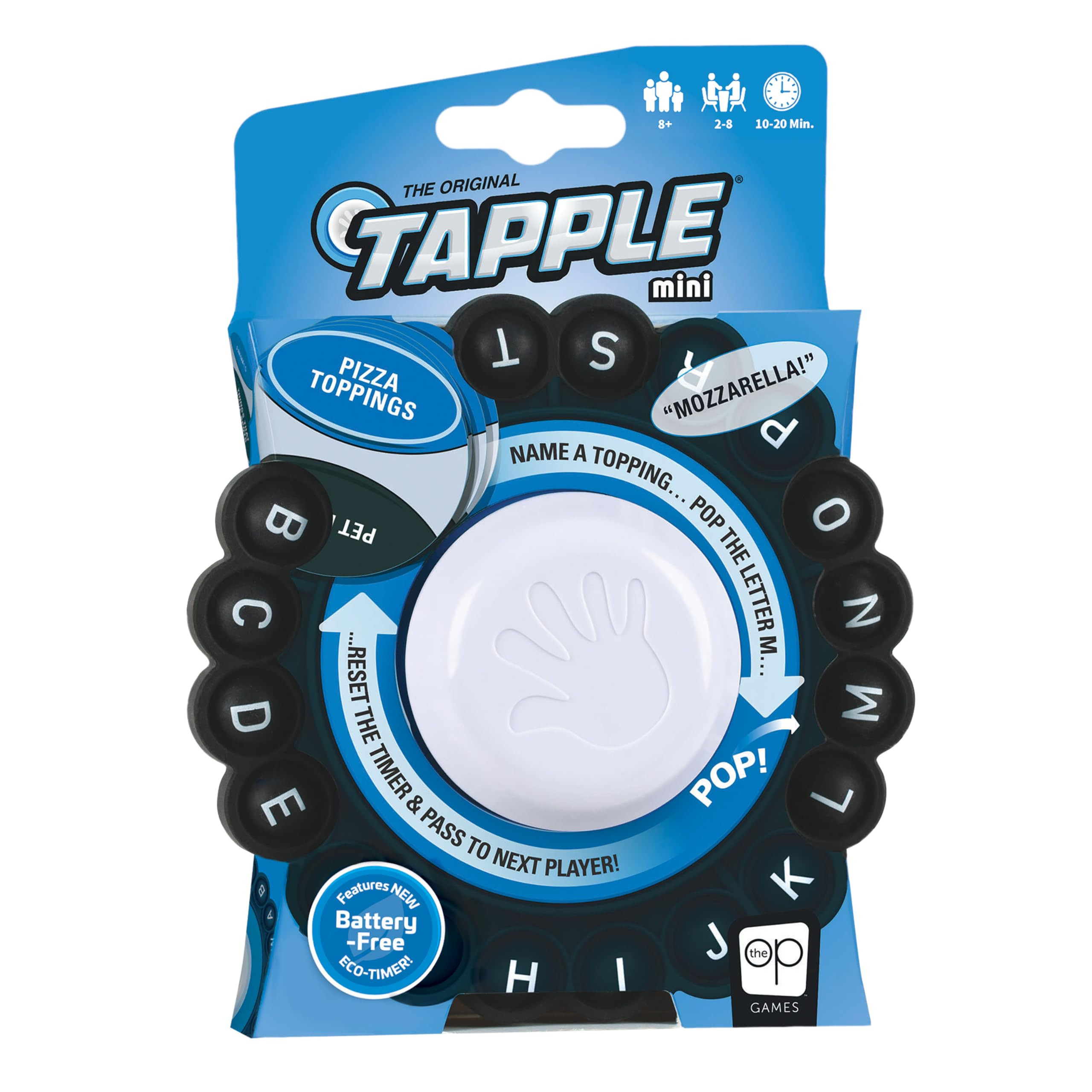 The Original Tapple Mini, Travel Sized Word Game for Family & Kids, Choose a Category & Race Agai... | Amazon (US)