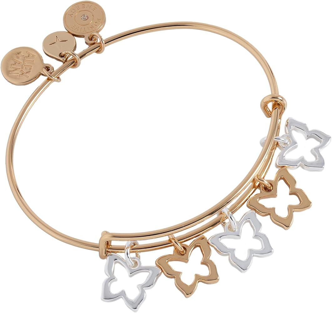 Alex and Ani Hearts Multi-Charm Bangle | Amazon (US)
