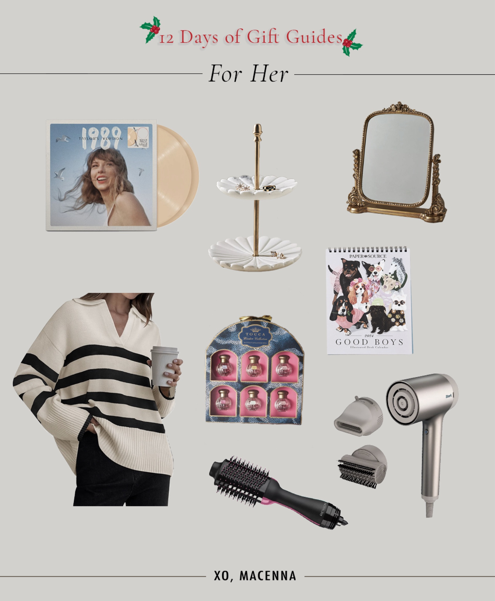 The holidays are the perfect time to spoil my friends and nieces with anything from a cozy swater, a set of travel-size fragrances or even some amazing hair tools! 

#LTKGiftGuide #LTKHoliday #LTKCyberWeek