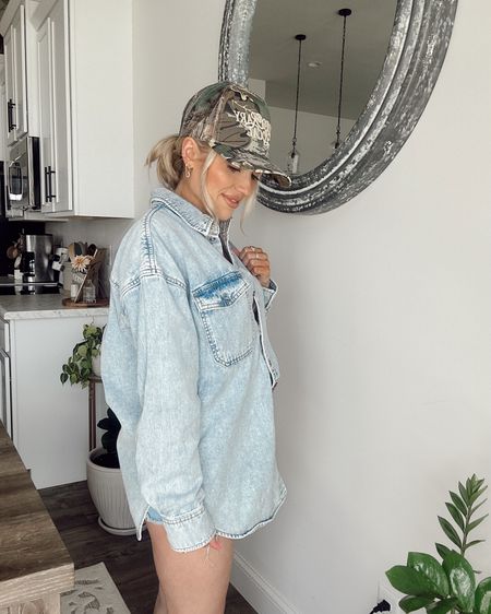 This H&M denim jacket is a staple in my wardrobe. I literally have it in two colors of denim because it’s just that good! It is so soft to the touch! I’m obsessed with it and it’s under $30! 

#LTKstyletip #LTKfindsunder50 #LTKU
