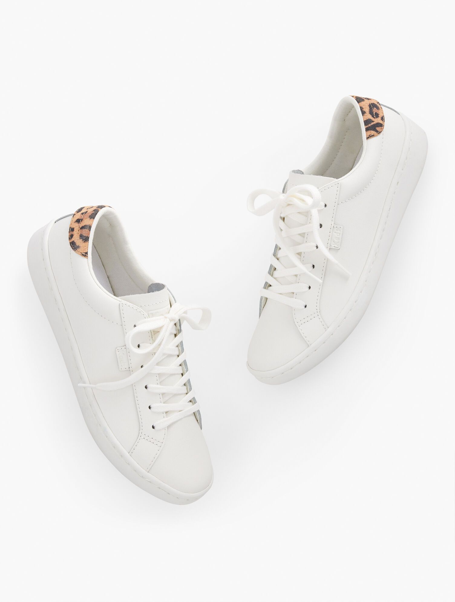 Keds® Ace Leather Sneakers | Talbots