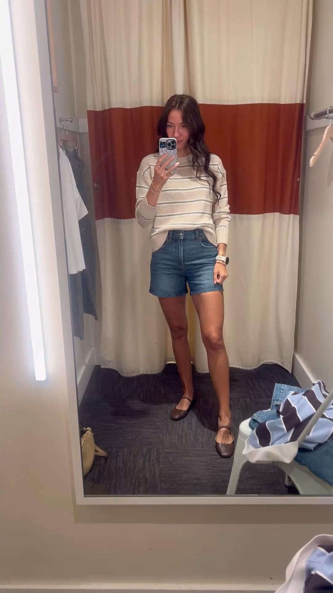 Such a cute casual outfit. These are the regular fit shorts! I ended up buying the curvy fit (also linked here) bc they were a little looser for me in the thighs. These are great if you’re more petite and not very curvy! They fit TTS

#LTKgrwm #LTKootd