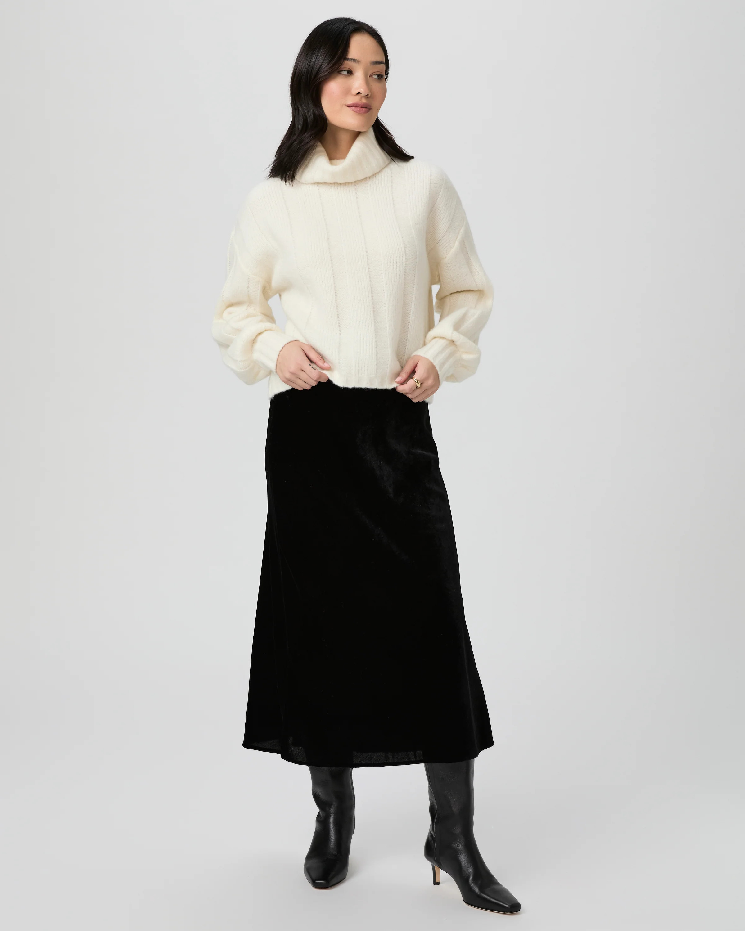 Cicely Midi Skirt | Paige